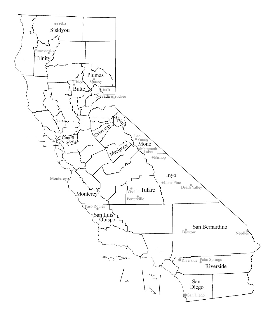 California map